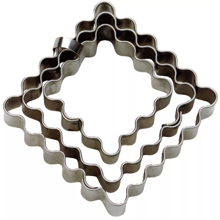 Emporte Pièce Carrés x 3