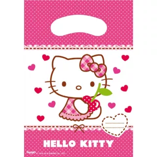 Sacchetti regalo Hello Kitty con ciliegie