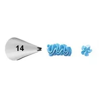 Douille Etoile Ouverte Wilton 014