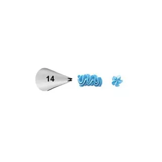 Bocal estrela aberta Wilton 014