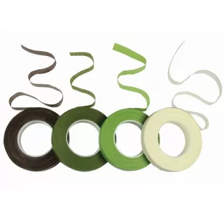 Fita floral verde-escura | Decoração de bolo
