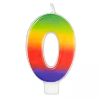 Vela Arco-Íris Número 0