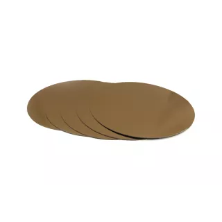 Hintergrund 22 cm aus Goldkarton x 5