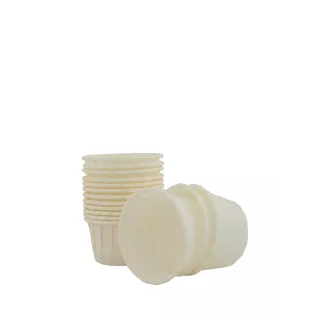 50 Mini Caissettes Blanches rigides