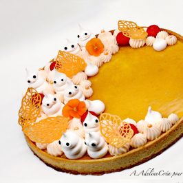 Tarte citrouille, érable et épices douces
